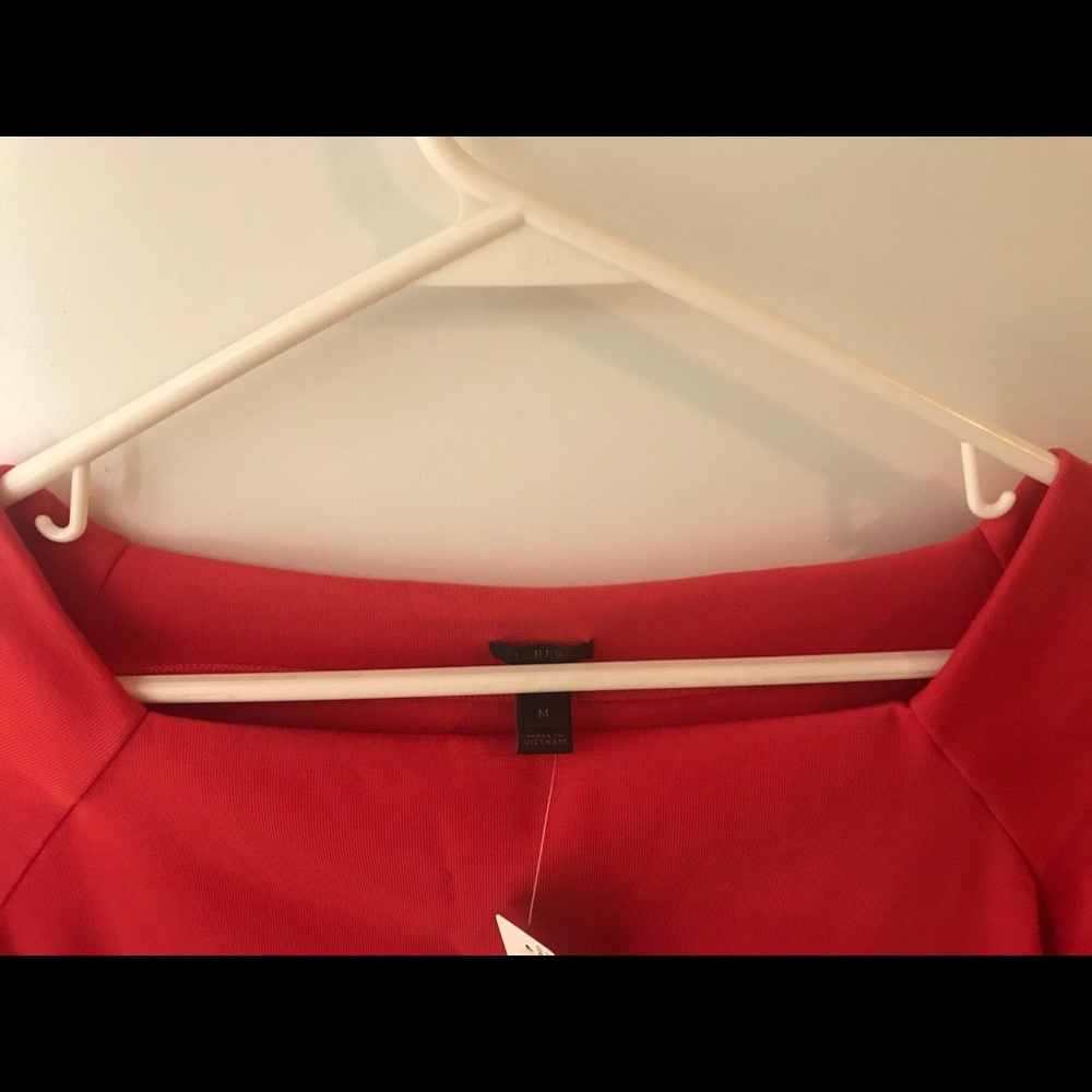 Coral J Crew Scoopneck